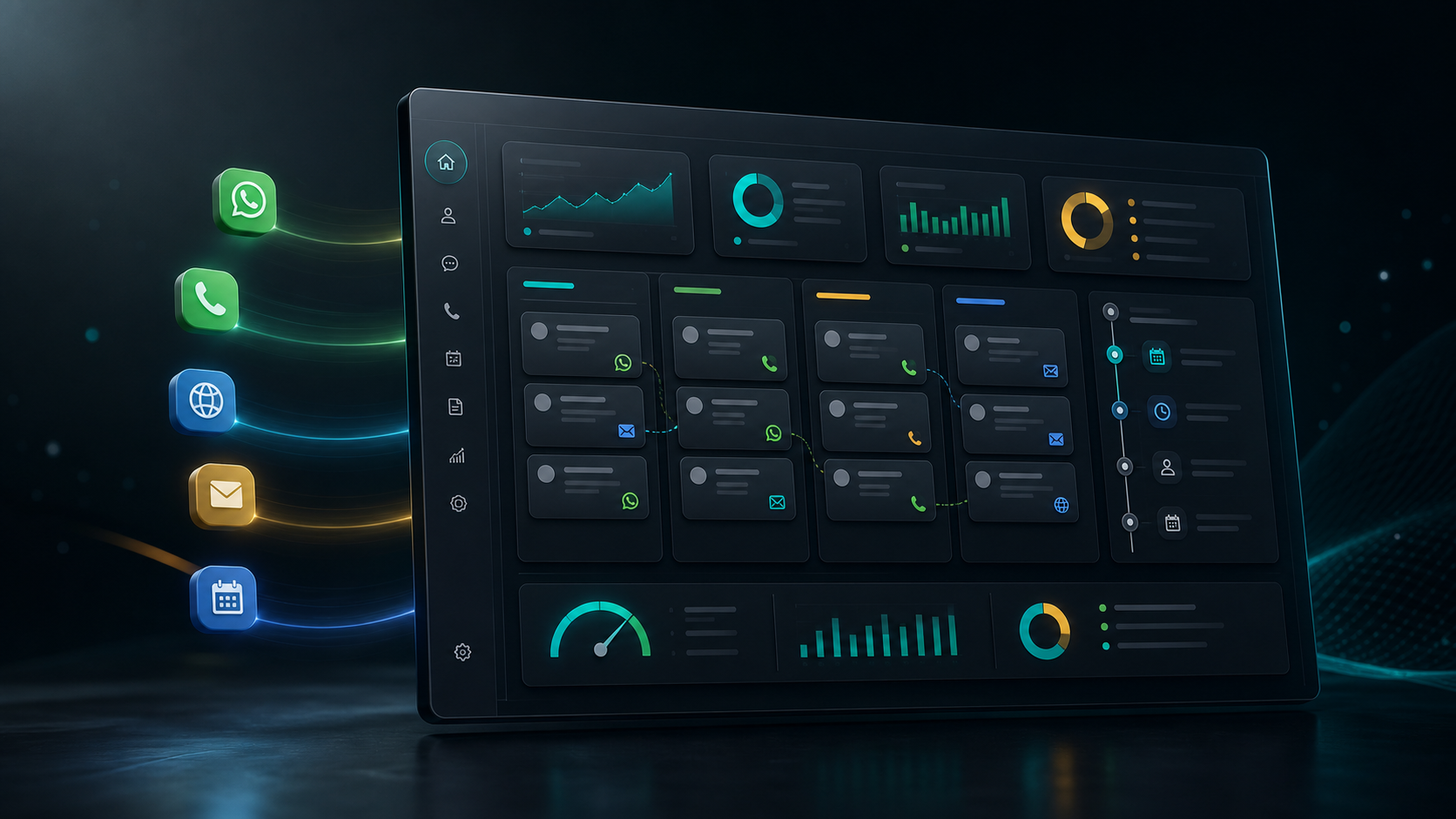 RetenMe dashboard for lead organization and follow-up